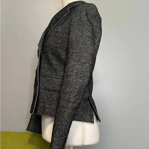 JCrew Women's Charcoal Double-Breasted Jacket - Picture 11 of 11